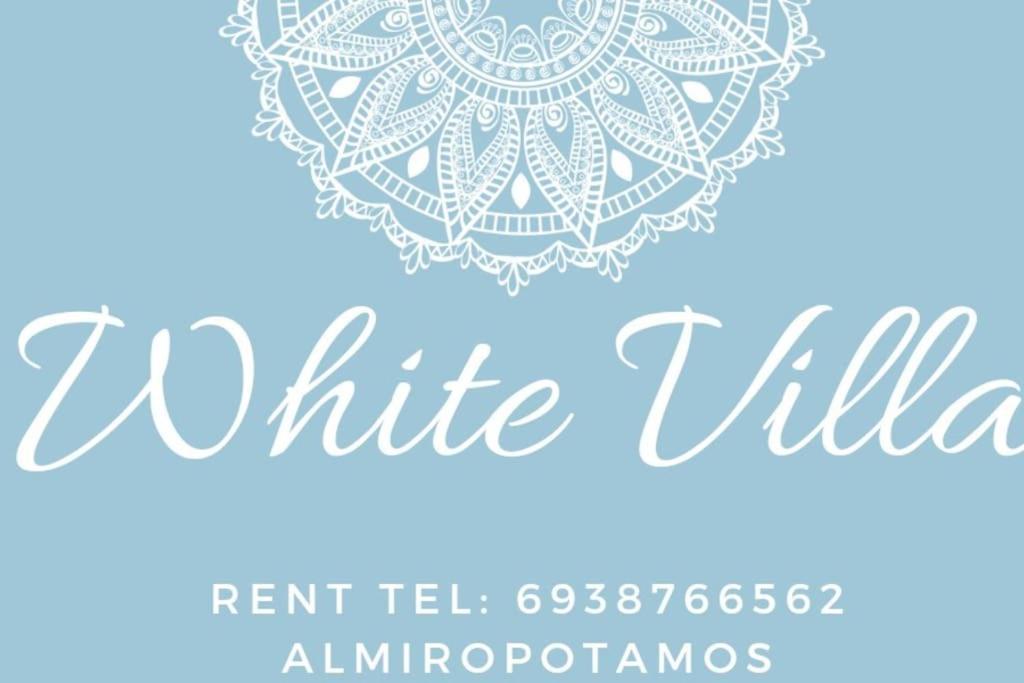 White Villa In Olive Trees And Seaview To Panagia Almiropótamos Eksteriør bilde