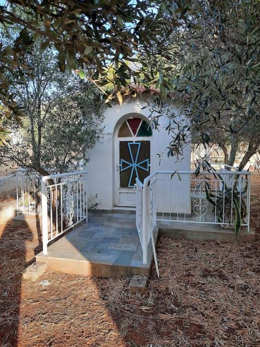 White Villa In Olive Trees And Seaview To Panagia Almiropótamos Eksteriør bilde